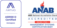AS9100D / ISO 9001:2015 Certified