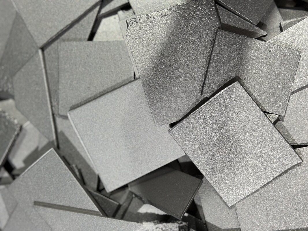 Prepared titanium feedstock